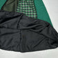 Green 3 Skirt Women Medium Upcycled Vintage Fabric Patchwork Academia Preppy USA