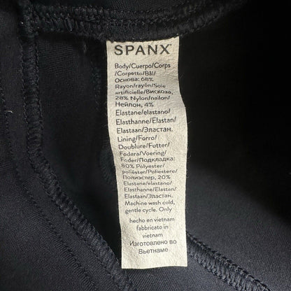 Spanx Pants Womens Small Perfect Ponte Skinny Ankle Navy Blue Legging Career
