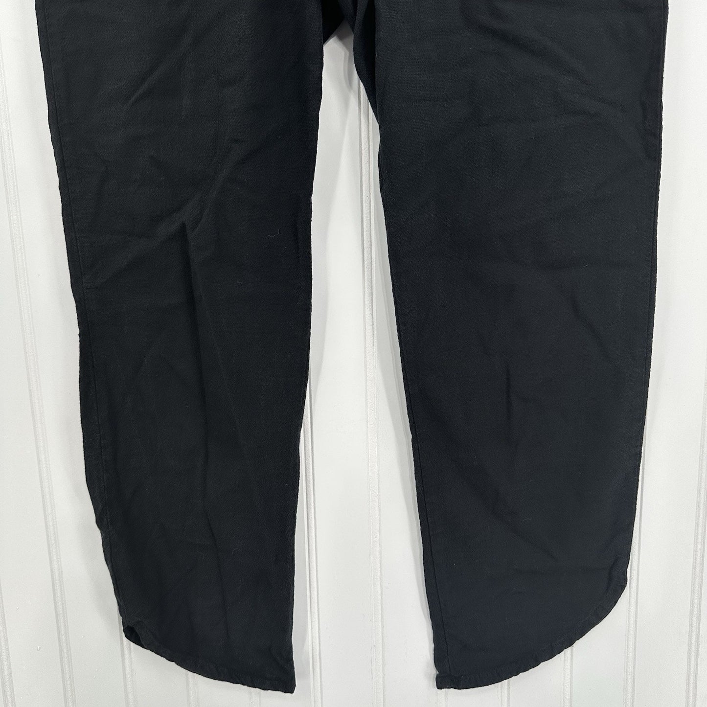 Marine Layer Pants Womens XS Allison Crop Black Lyocell Tencel Coastal Beach