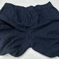 Quince Pants Womens XL Linen Crop Navy Blue Pull On Coastal Beach Lagenlook