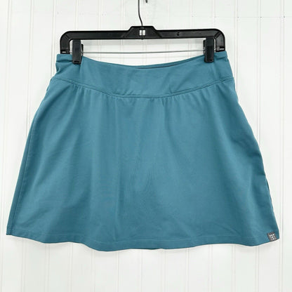 Title Nine Skort Womens Medium Original Dream Buttah Teal Blue Skirt/Shorts EUC