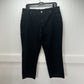 Chicos Jeans 3 Short Womens 16 Straight Crop Black Stretch Denim Comfort