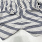 Rails Pants Womens Large Agnes Linen Blend Ankle White Blue Stripes Coastal EUC