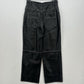 We The Free People Pants Womens 8 It Factor Vegan Leather Black Wide Leg Hi Rise
