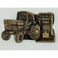 International Harvester Spec-Cast Brass Belt Buckle IH 5288 "The New Number One"