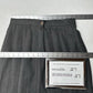 J McLaughlin Skirt Womens 8 Pleated Wool Gray Zip Academia Preppy Luxury *Flaw