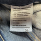 Kancan Jeans 20 Womens Skinny Blue Stretch Denim Distressed Fray Dark Plus Size
