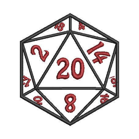 Dungeons & Dragons Towels Embroidered Hand Towel Bathroom Home Decor D&D Fantasy Role Play Gamer Gift