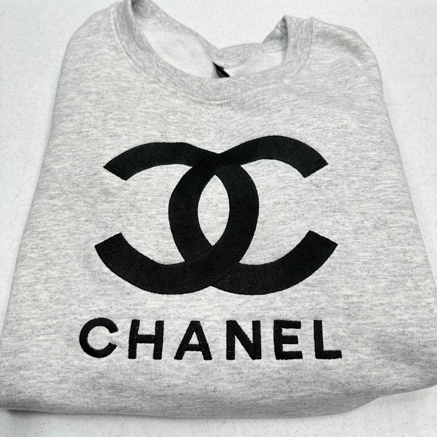 Chanel Logo Embroidered ADULT Unisex Crewneck Sweatshirt
