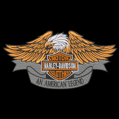 Harley Davidson Embroidered YOUTH Sweatshirt Kids Boy Girl Unisex Crewneck Biker Eagle