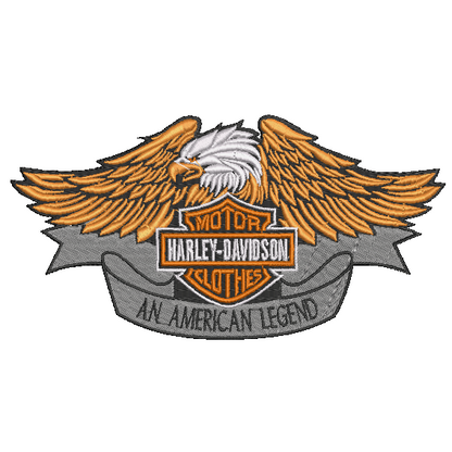 Harley Davidson Sweatshirt TODDLER Embroidered Crewneck Biker Eagle Motorcycle