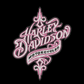 Harley Davidson Embroidered Adult Unisex Crewneck Sweatshirt Script Biker Motorcycle