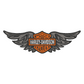 Harley Davidson Embroidered TODDLER Crewneck Sweatshirt Wings