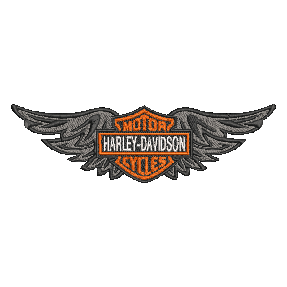 Harley Davidson Embroidered TODDLER Crewneck Sweatshirt Wings