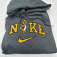 Nike Tigger HOODIE Embroidered Adult Unisex Hooded Sweatshirt Winnie Pooh
