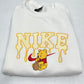 Nike Winnie The Pooh Embroidered Adult Unisex Crewneck Sweatshirt Honey Drip