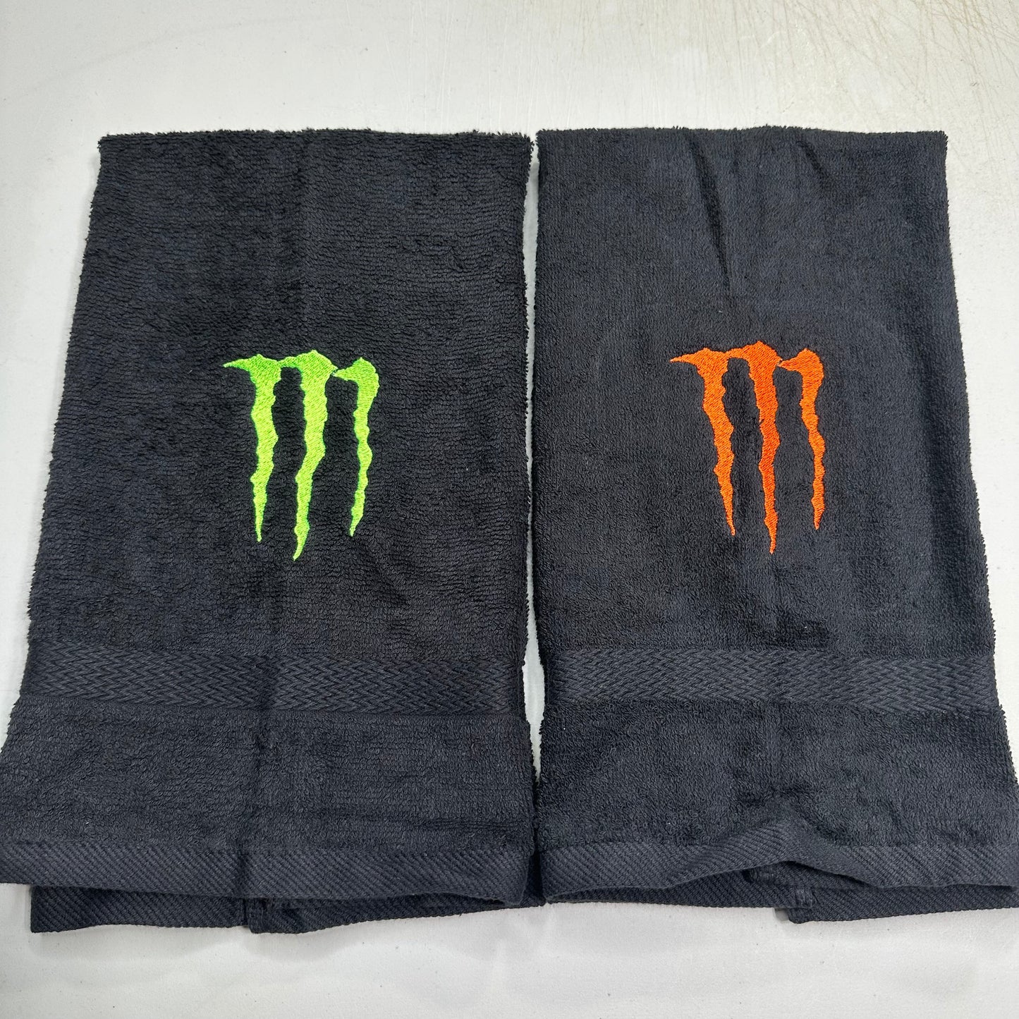 Monster Towels Embroidered Hand Towel Bathroom Home Decor