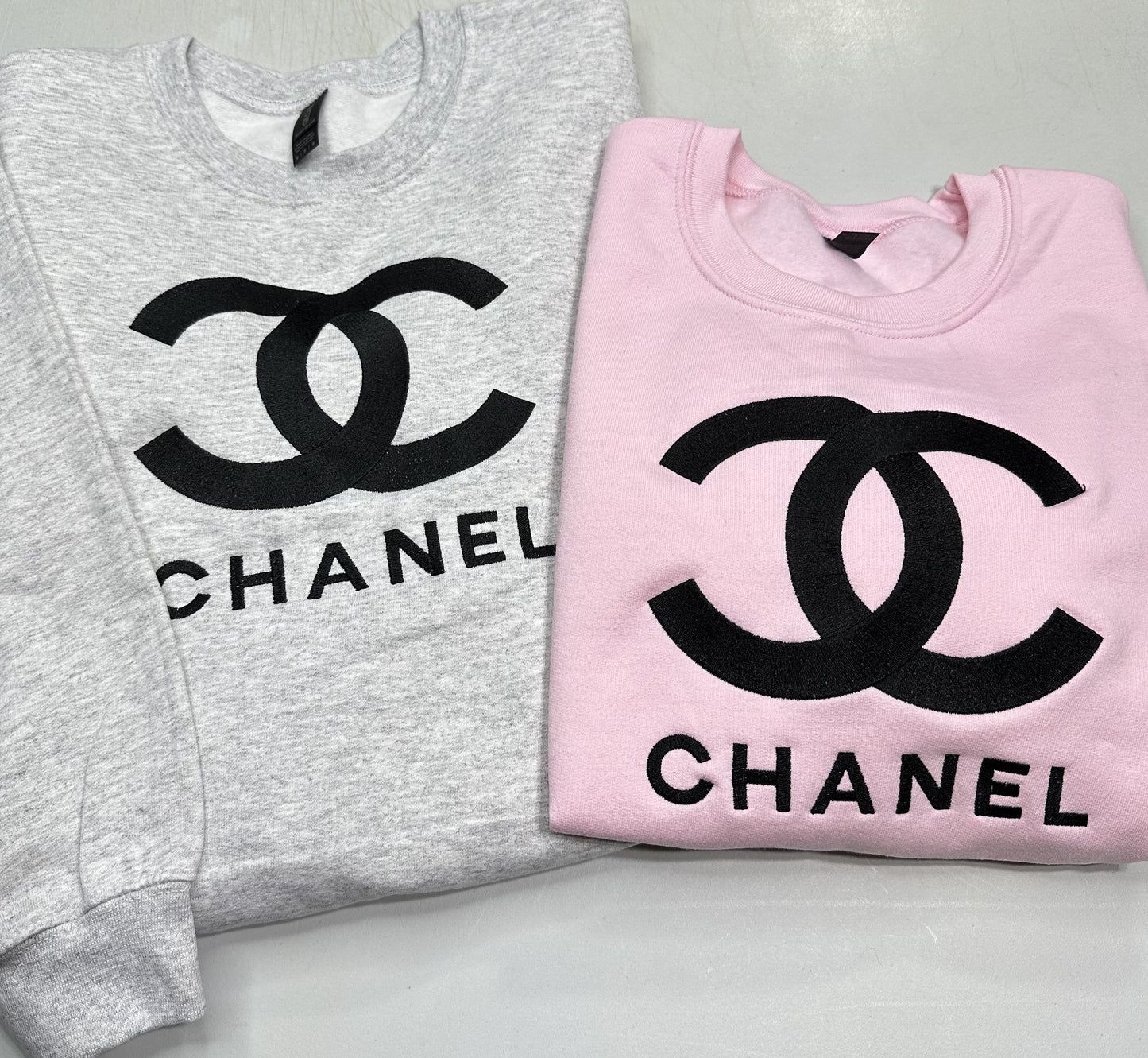 Chanel Logo Embroidered YOUTH Hoodie / Crewneck Sweatshirt Kids Boy Girl Unisex