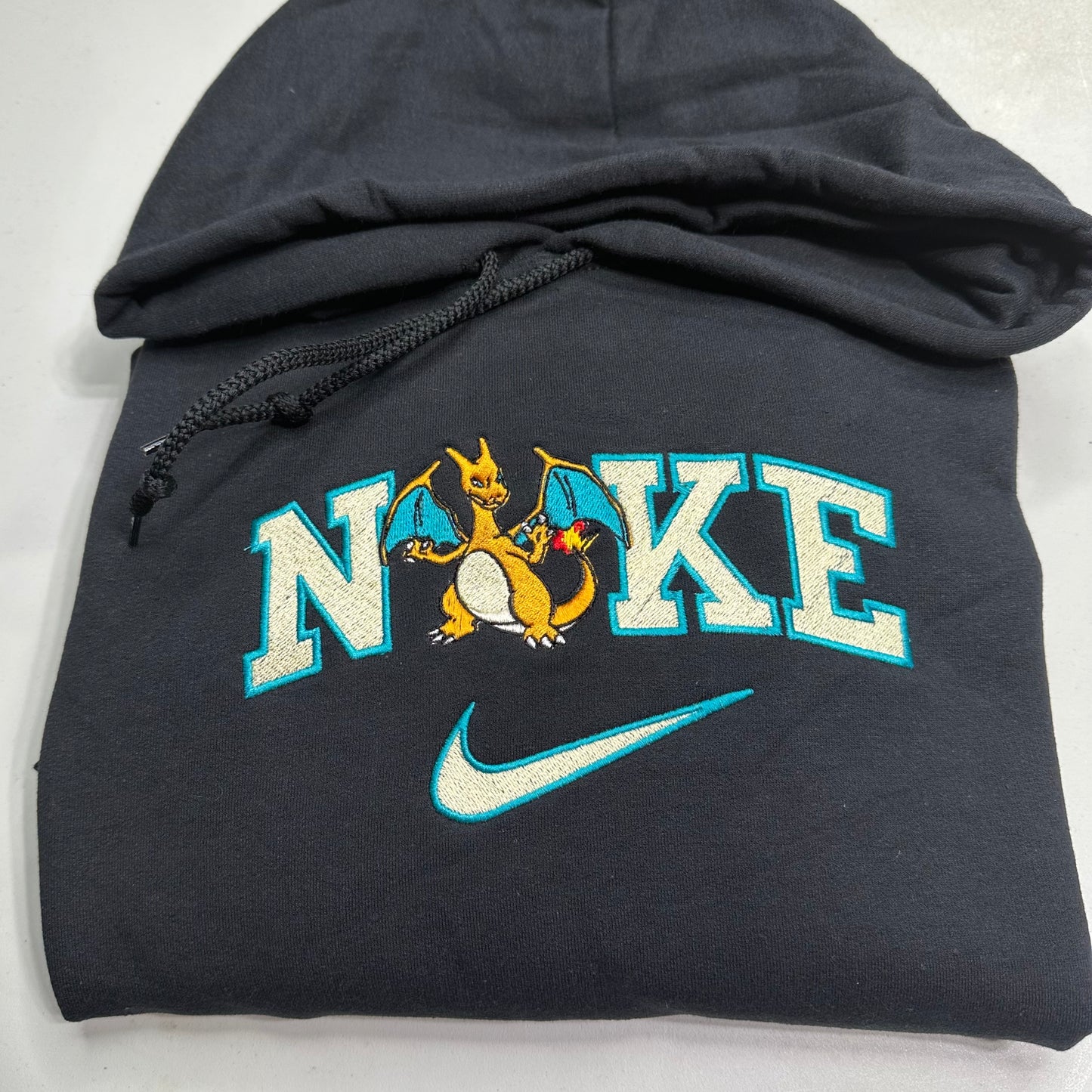 Nike Pokemon Charizard Embroidered ADULT Hoodie / Crewneck Sweatshirt Unisex