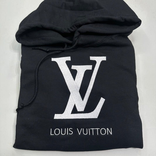 Louis Vuitton Logo Embroidered ADULT Hoodie / Crewneck Sweatshirt Unisex
