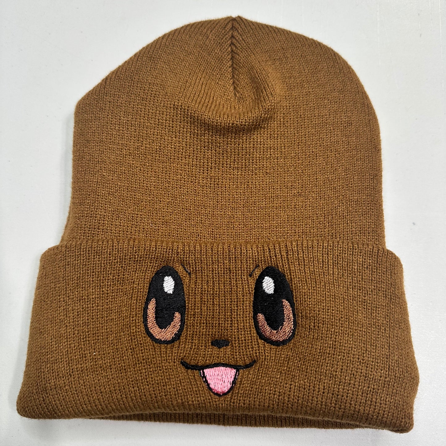 Pokemon Beanies Embroidered Stocking Hat Anime Video Gamer Gift Eevee Bulbasaur Face
