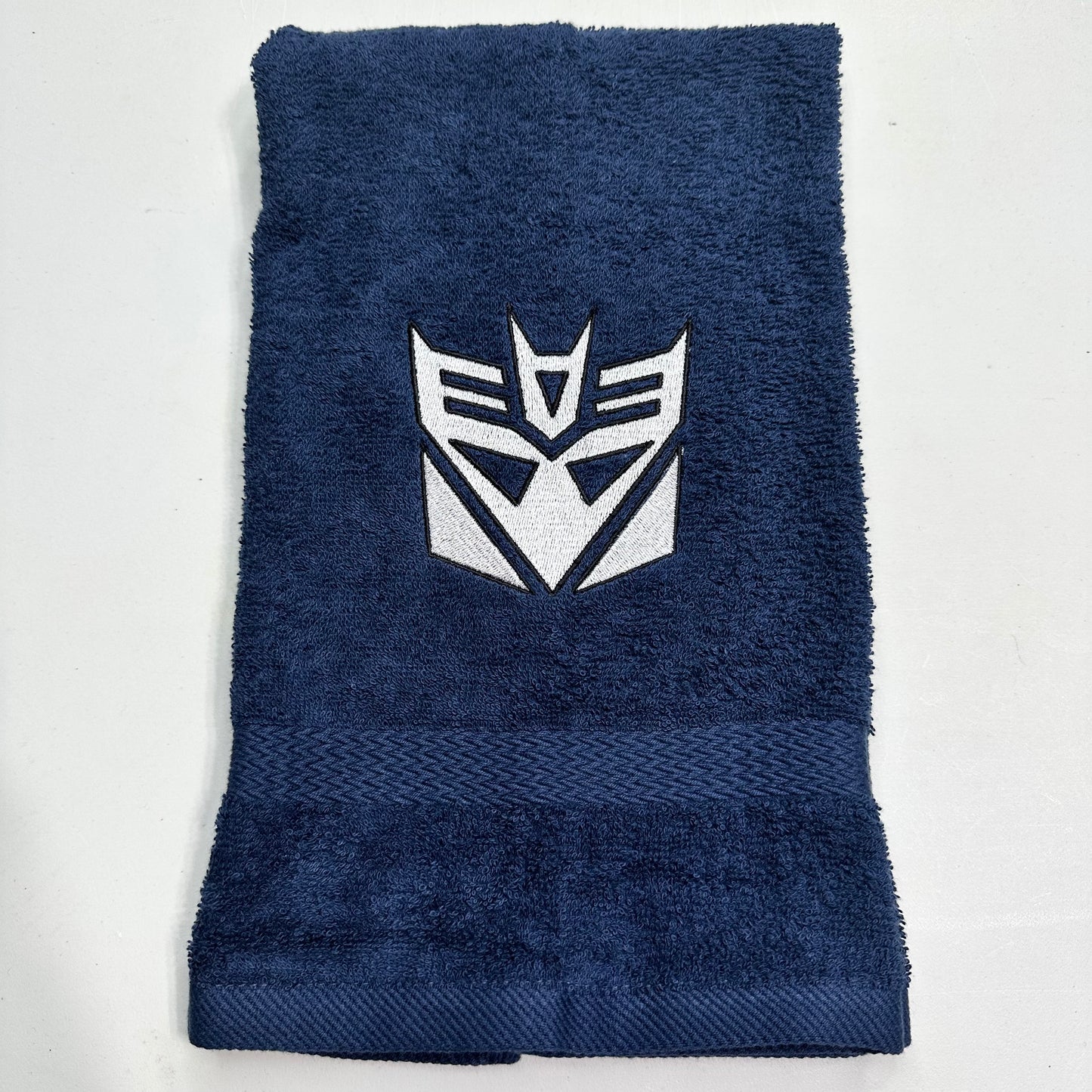 Transformers Towels Embroidered Hand Towel Bathroom Home Decor Decepticons Robots