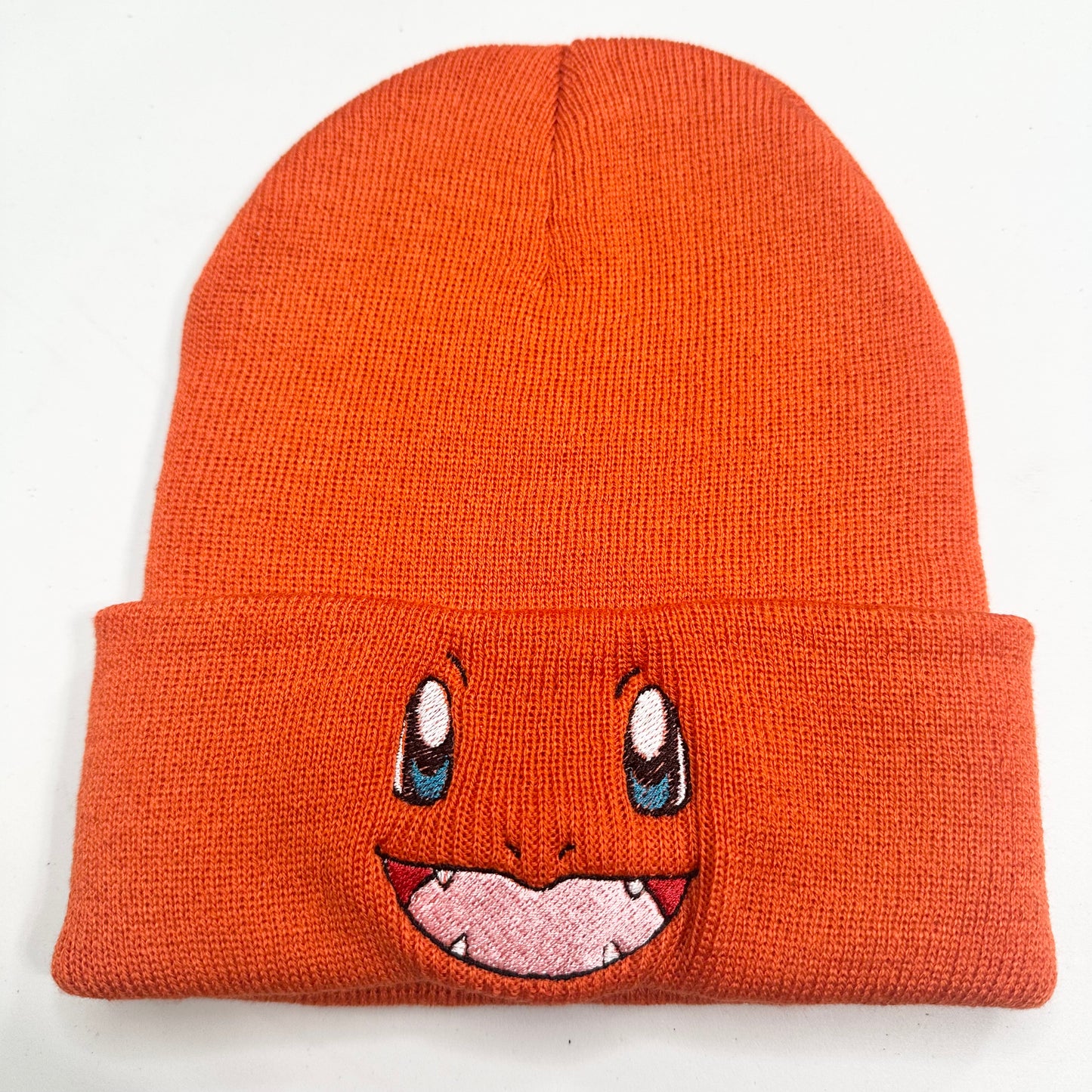 Pokemon Beanies Embroidered Stocking Hat Anime Video Gamer Gift Eevee Bulbasaur Face