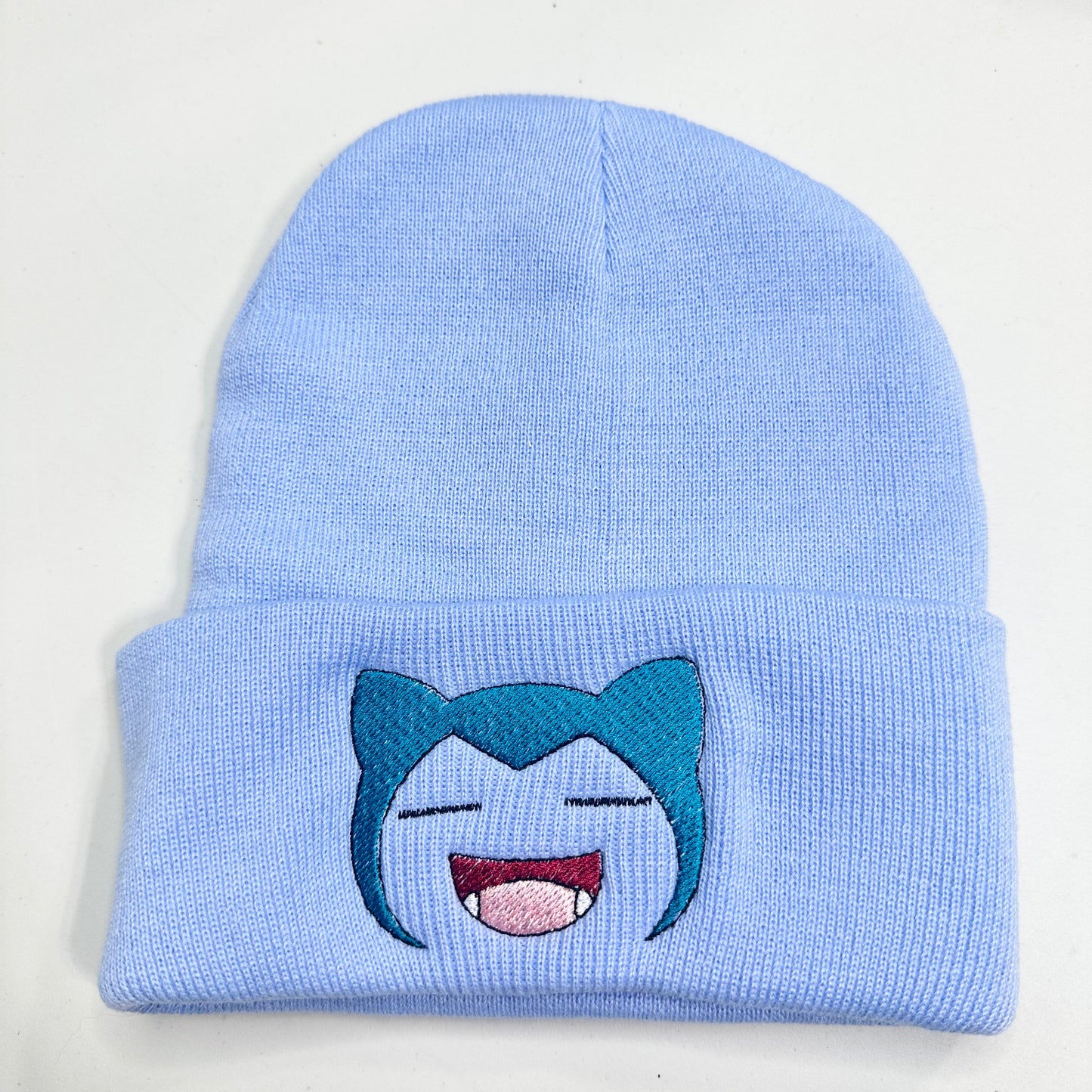 Pokemon Beanies Embroidered Stocking Hat Anime Video Gamer Gift Eevee Bulbasaur Face
