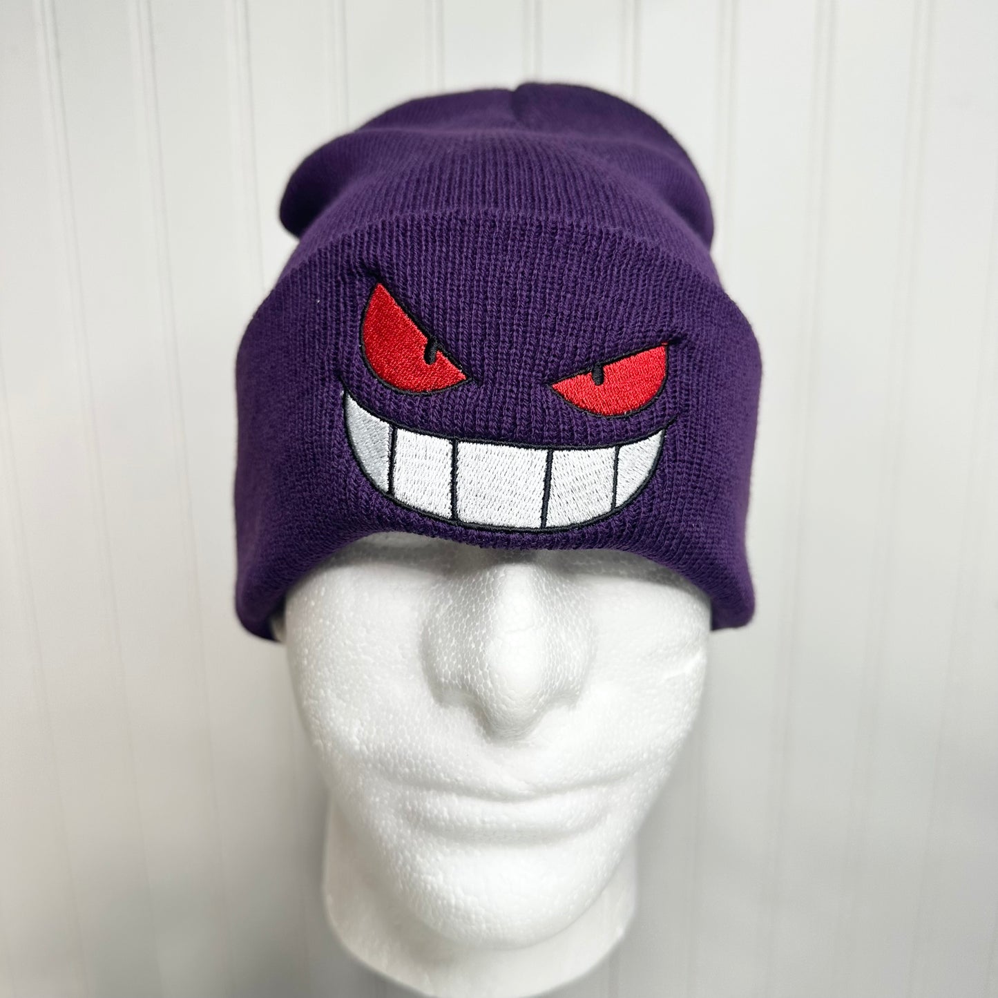 Pokemon Beanies Embroidered Stocking Hat Anime Video Gamer Gift Eevee Bulbasaur Face