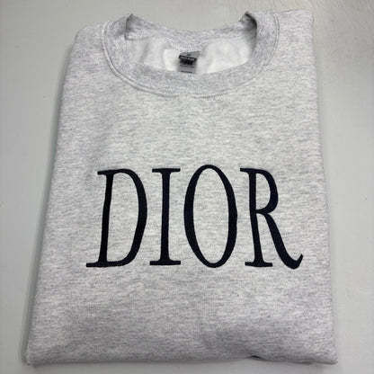 DIOR Logo Embroidered ADULT Hoodie / Crewneck Sweatshirt Unisex