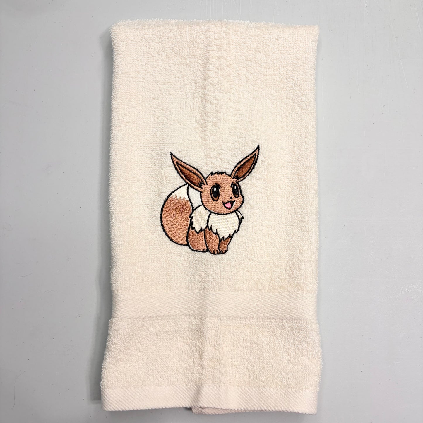 Pokemon Towels Embroidered Hand Towel Bathroom Home Decor Pikachu Eevee Charizard Blastoise Gengar Charmander Bulbasaur Squirtle Meowth Arcanine