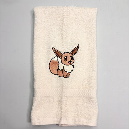 Pokemon Towels Embroidered Hand Towel Bathroom Home Decor Pikachu Eevee Charizard Blastoise Gengar Charmander Bulbasaur Squirtle Meowth Arcanine