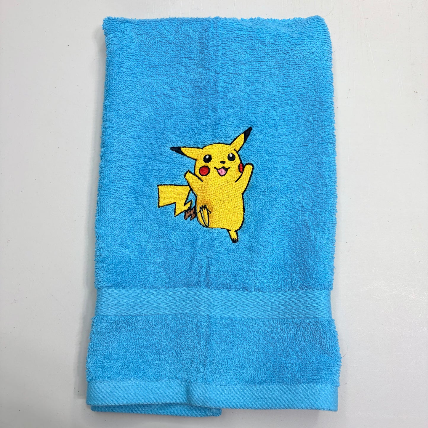 Pokemon Towels Embroidered Hand Towel Bathroom Home Decor Pikachu Eevee Charizard Blastoise Gengar Charmander Bulbasaur Squirtle Meowth Arcanine