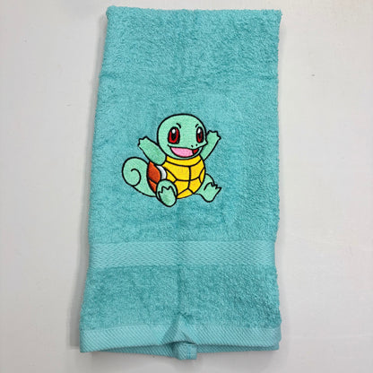 Pokemon Towels Embroidered Hand Towel Bathroom Home Decor Pikachu Eevee Charizard Blastoise Gengar Charmander Bulbasaur Squirtle Meowth Arcanine