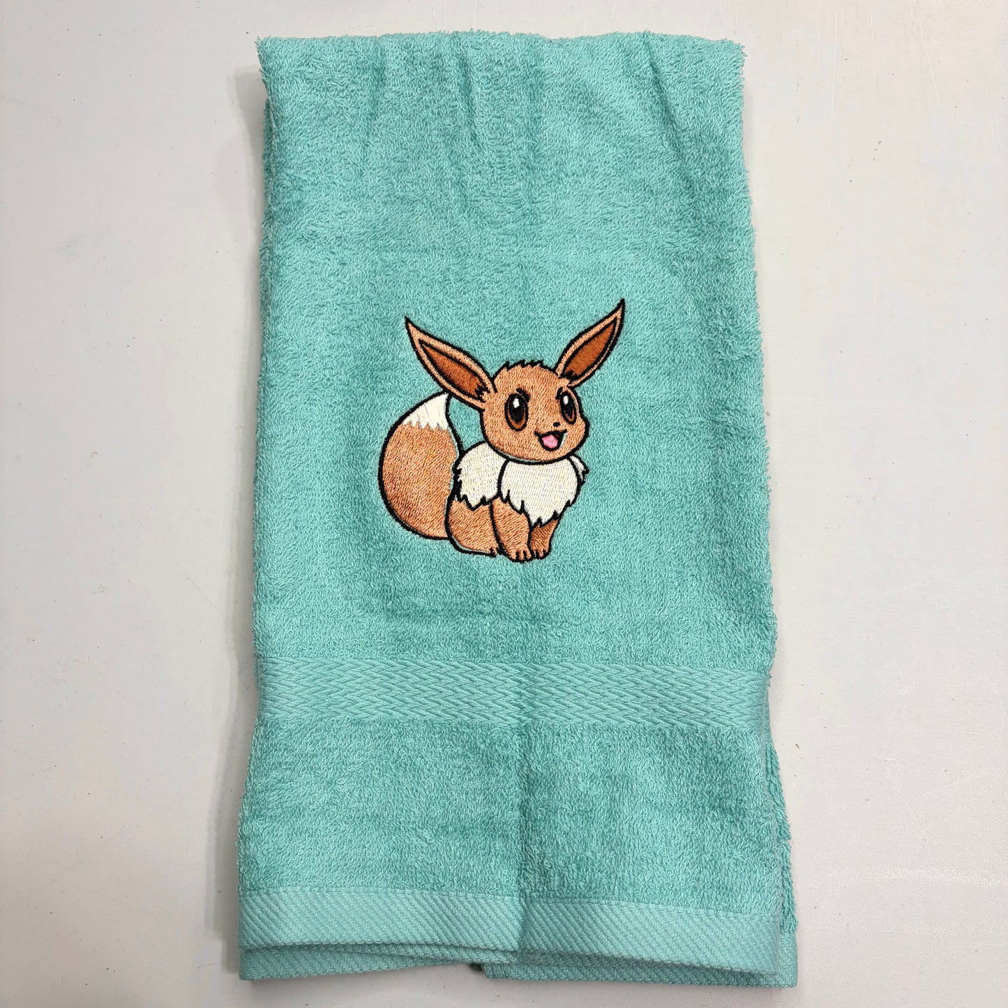Pokemon Towels Embroidered Hand Towel Bathroom Home Decor Pikachu Eevee Charizard Blastoise Gengar Charmander Bulbasaur Squirtle Meowth Arcanine