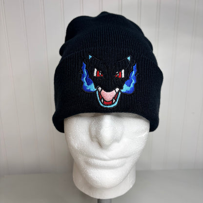 Pokemon Beanies Embroidered Stocking Hat Anime Video Gamer Gift Eevee Bulbasaur Face