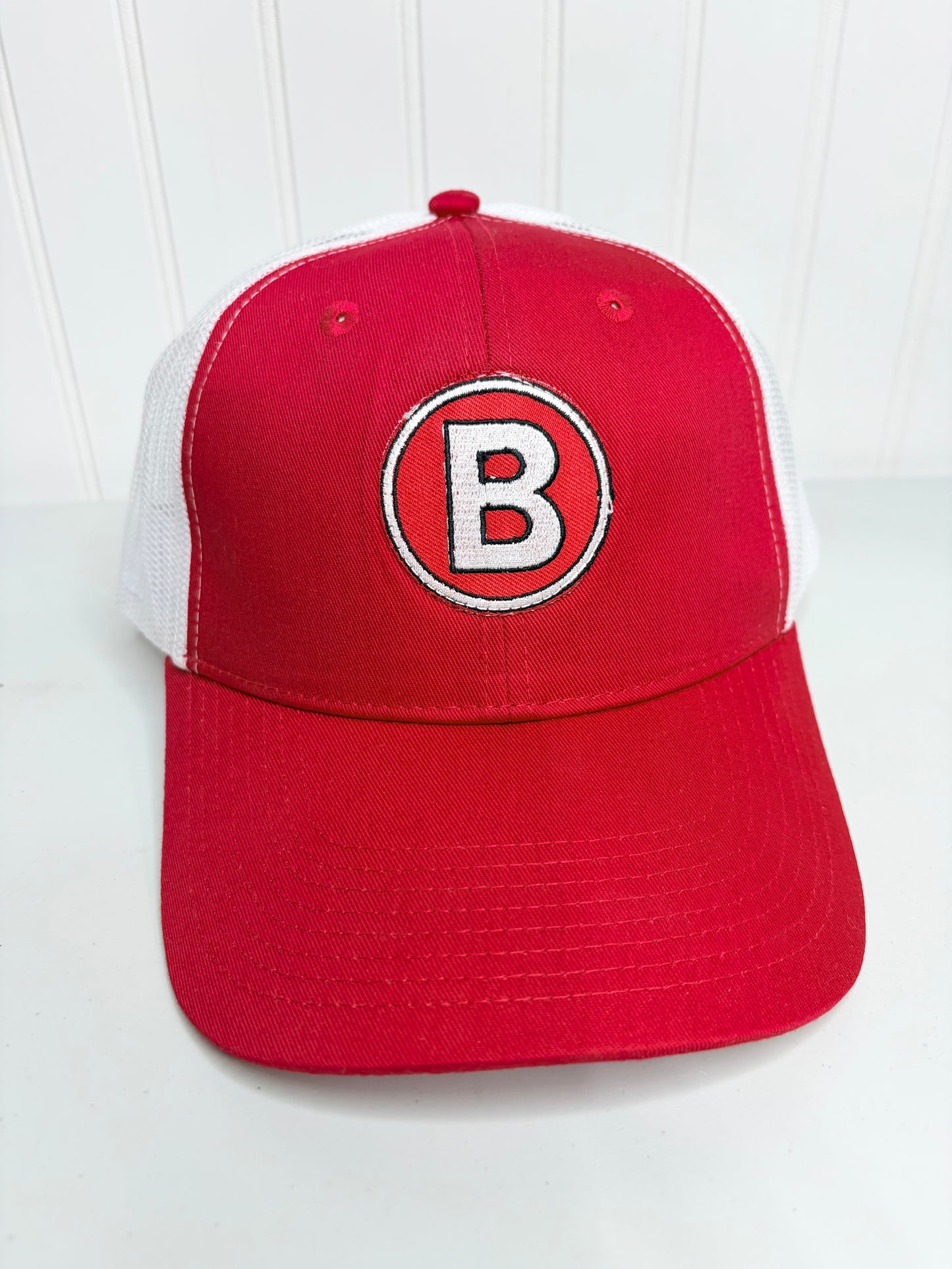 Farmall Embroidered Trucker Hat Mesh Snapback Red Tractor Model H Model M ABC