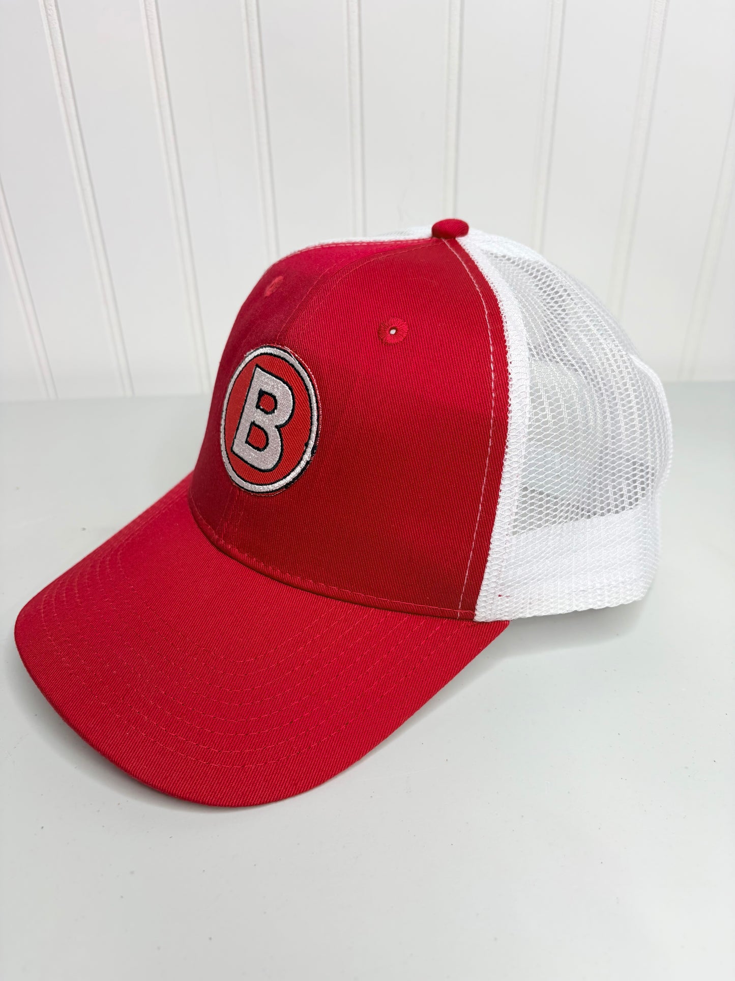 Farmall Embroidered Trucker Hat Mesh Snapback Red Tractor Model H Model M ABC