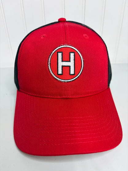 Farmall Embroidered Trucker Hat Mesh Snapback Red Tractor Model H Model M ABC