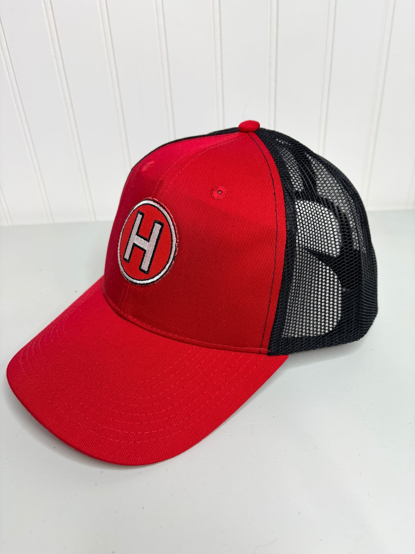 Farmall Embroidered Trucker Hat Mesh Snapback Red Tractor Model H Model M ABC