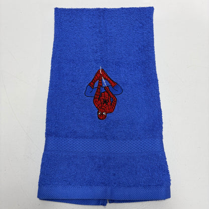 Spiderman Towels Embroidered Hand Towel Bathroom Home Decor