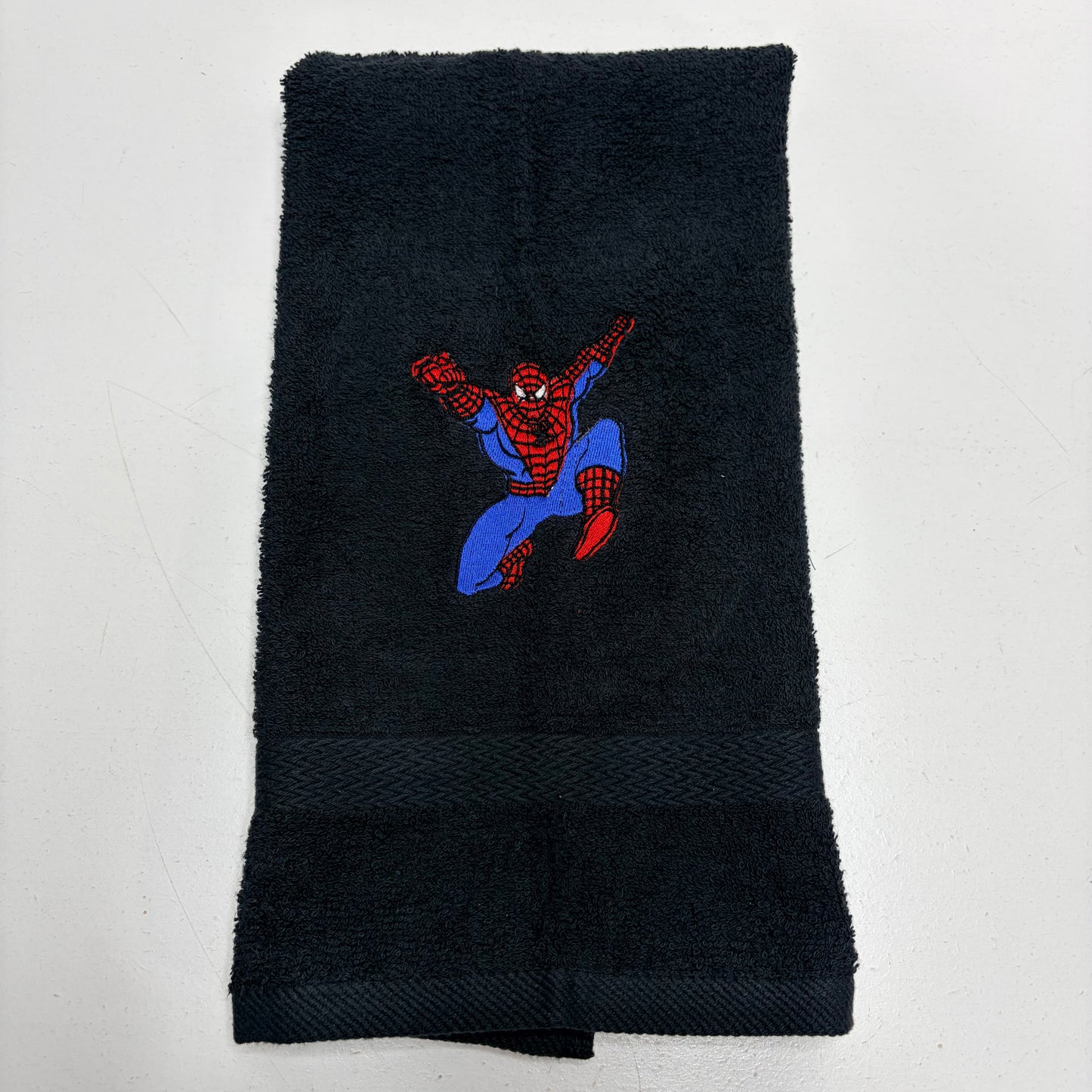 Spiderman Towels Embroidered Hand Towel Bathroom Home Decor