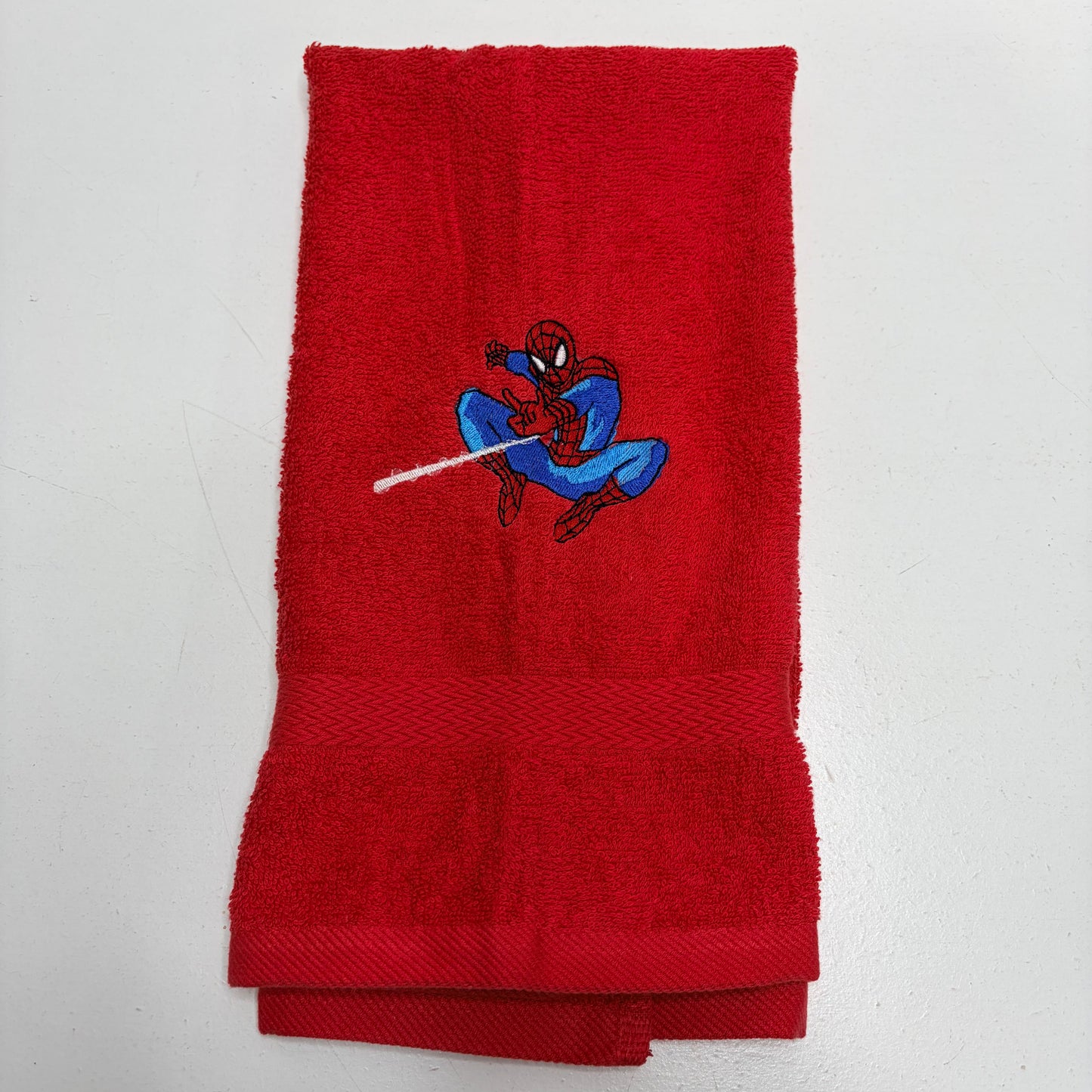 Spiderman Towels Embroidered Hand Towel Bathroom Home Decor