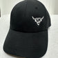 Highland Cow Hat Embroidered Off Center Structured Hat Chino Twill Farm