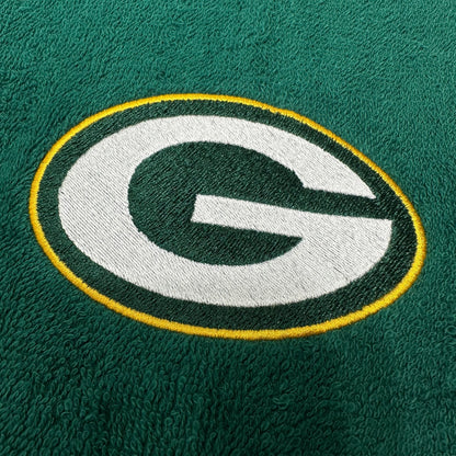 Green Bay Packers Towels Embroidered Hand Towel Set Green Gold Bathroom Home Sports Football Decor
