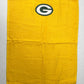 Green Bay Packers Golf Towel Embroidered Hand Towel Green Gold Sports Football