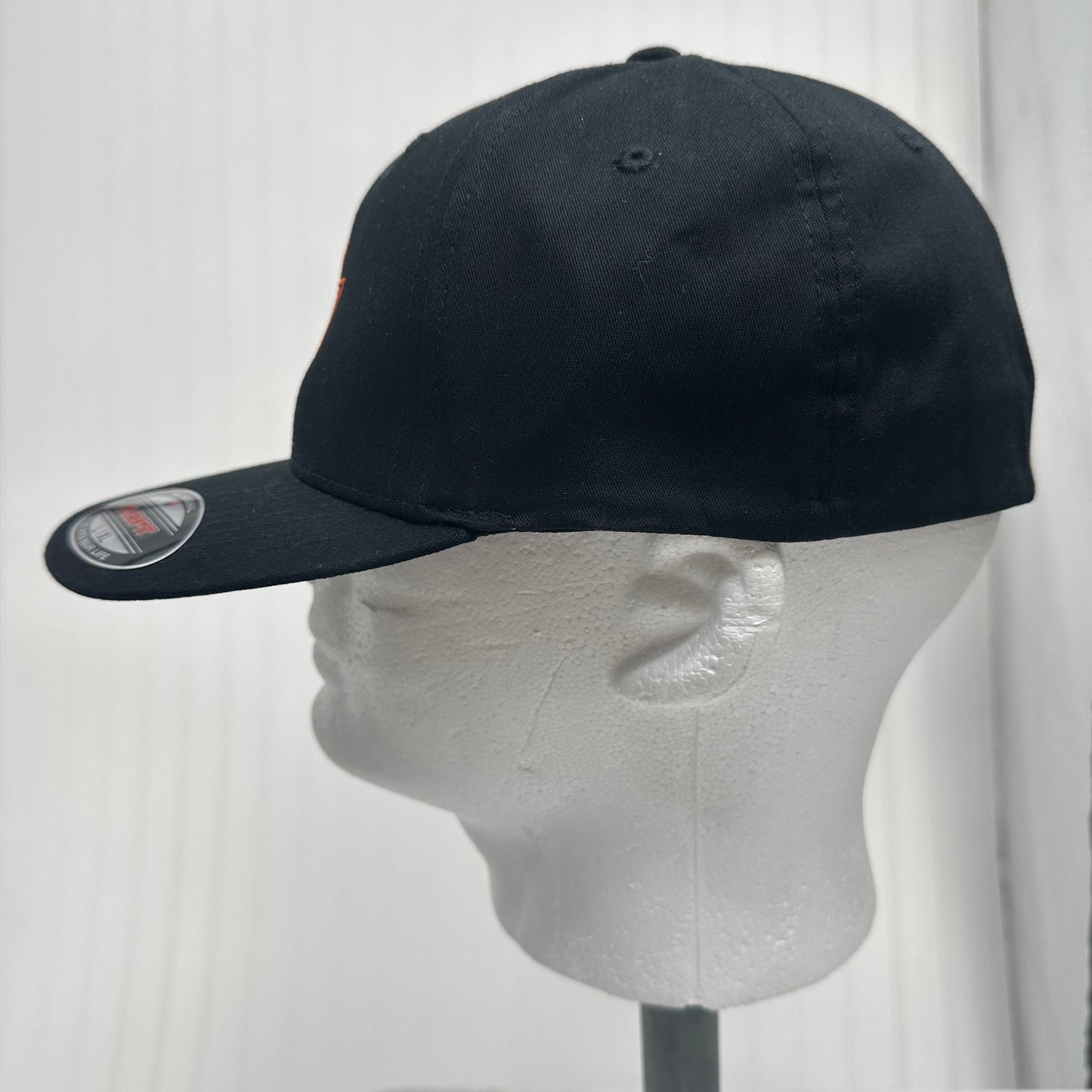 Harley Davidson Flexfit Hat Embroidered Black Biker L/XL Unisex Hat