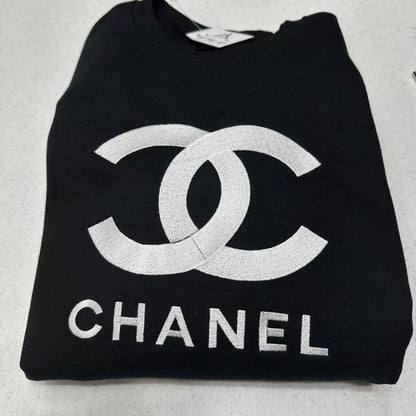 Chanel Logo Embroidered YOUTH Hoodie / Crewneck Sweatshirt Kids Boy Girl Unisex