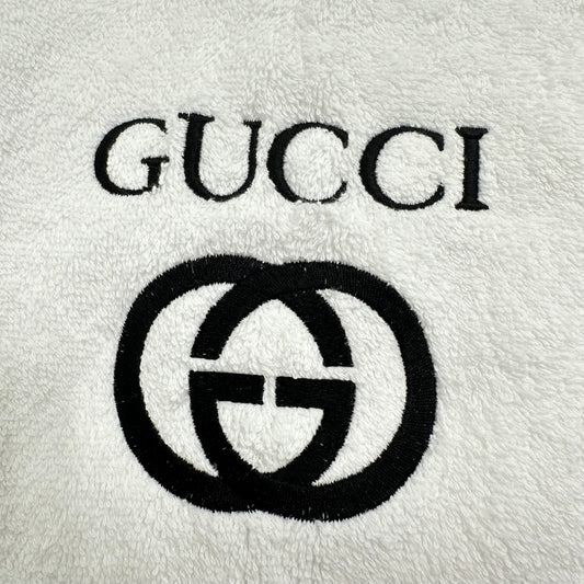 Gucci Style Towels Embroidered Hand Towel Bathroom Home Decor COLORS