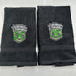 Harry Potter Hand Towel Set Embroidered Gryffindor Hufflepuff Ravenclaw Slytherin Hogwarts Wizard Witch Decor